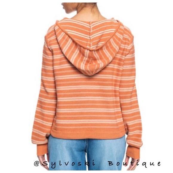 🔥ROXY Turning Out Hooded Sweater NWT - Picture 3 of 8